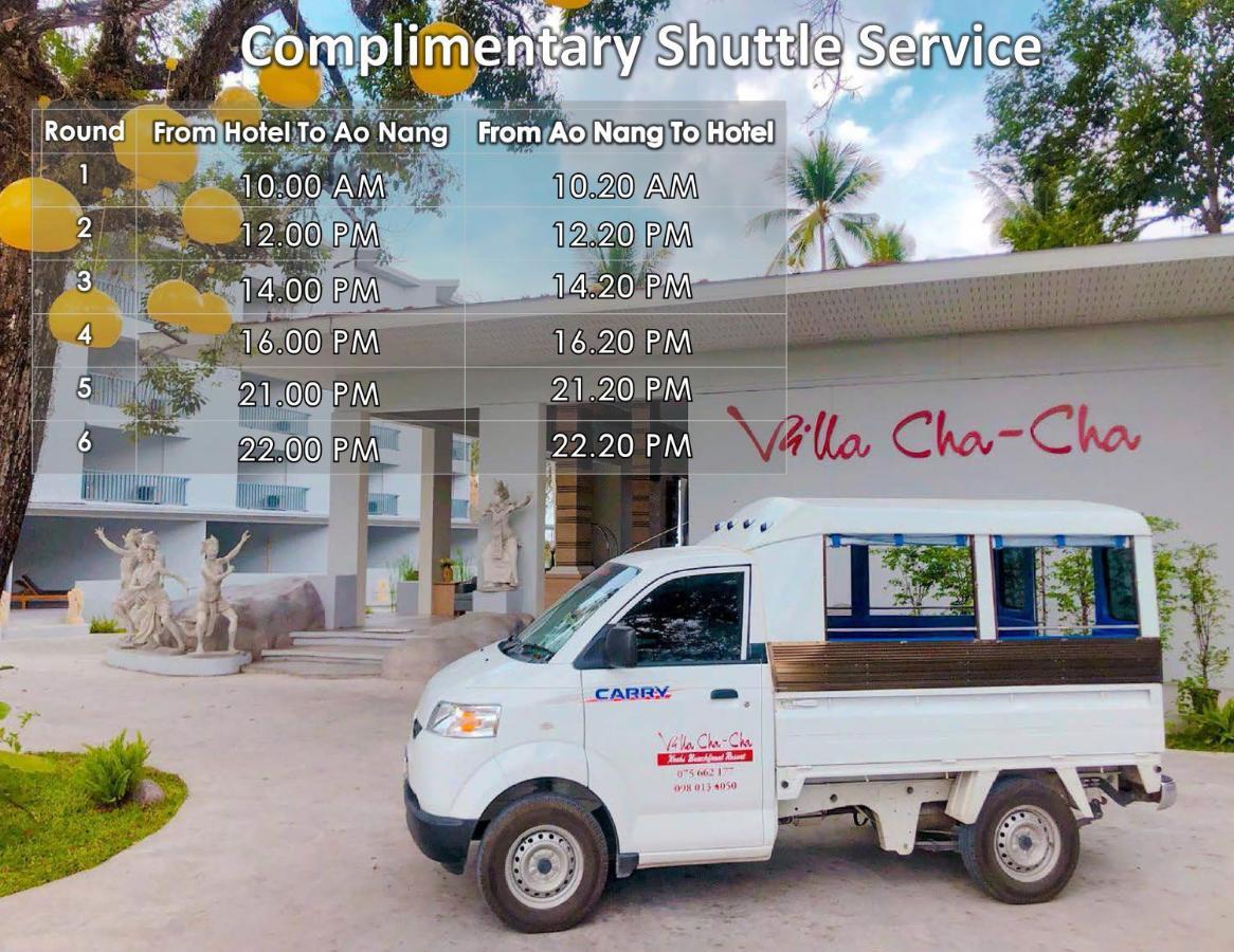 Villa Cha-Cha Krabi Beachfront Resort Ao Nam Mao Εξωτερικό φωτογραφία
